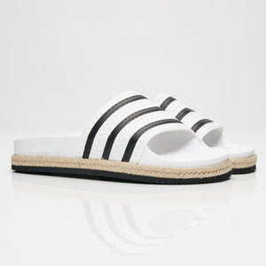Women's Adilette Bold "Made in Italy" (White)(CQ3092)