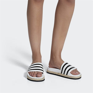 Women's Adilette Bold "Made in Italy" (White)(CQ3092)