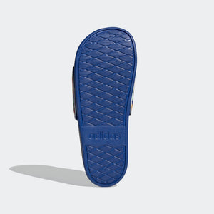 Adidas Adilette Cloudfoam Slides "Farm Rio" (Black/Royal Blue)(FW7255)