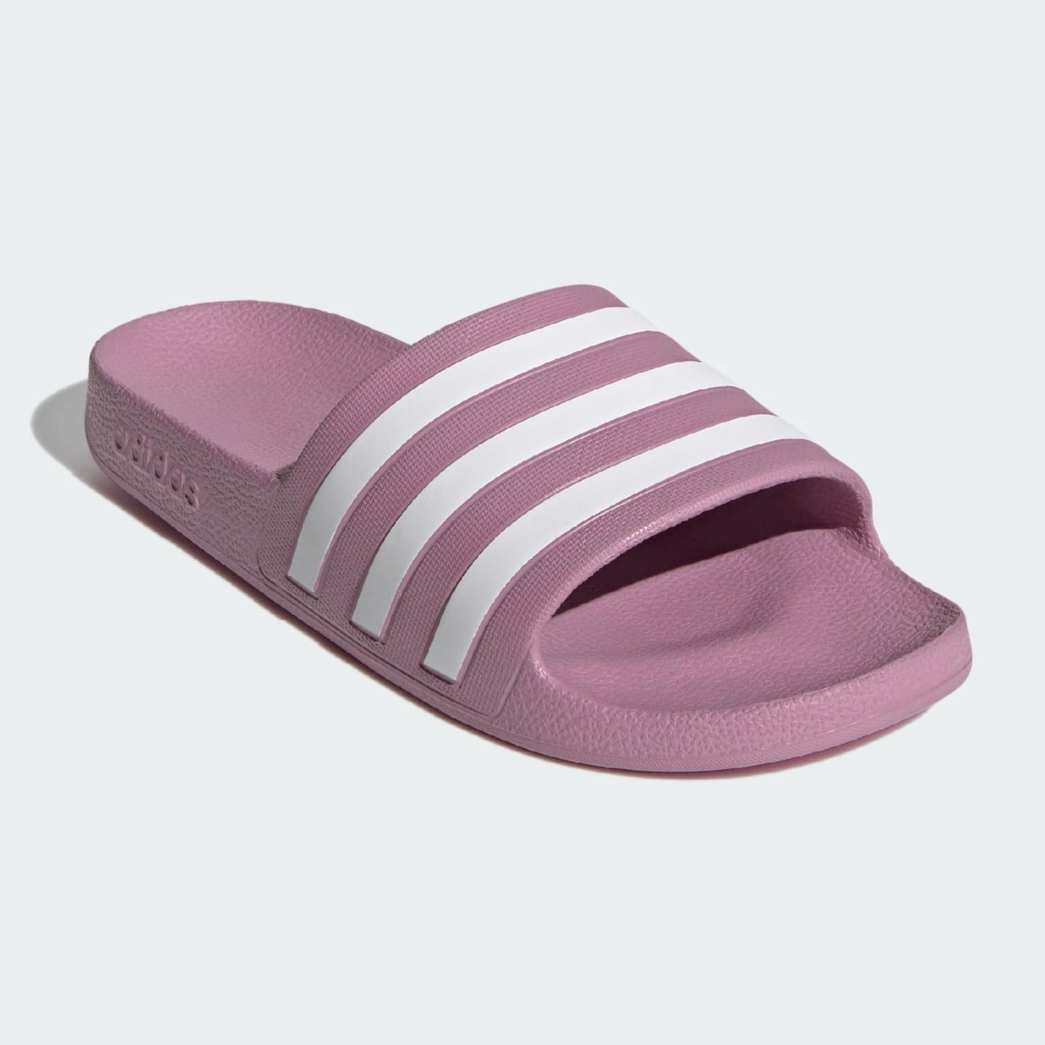 Adilette deals purple slides