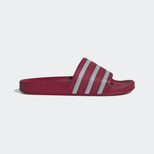 Adidas Adilette Classic Stripe Slides (Collegiate Burgundy)(EE6184)