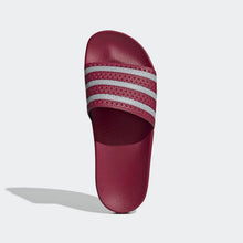 Adidas Adilette Classic Stripe Slides (Collegiate Burgundy)(EE6184)