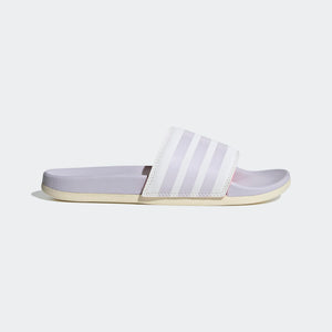 Adidas Adilette Cloudfoam Comfort Slides Stripe (Purple Tint/Cloud White)(GV9738)