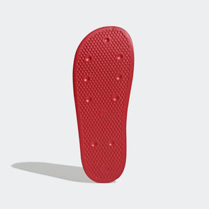 Adidas Adilette Lite Trefoil Slides (Scarlet Red)(FU8296)