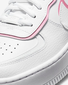 Women's Nike Air Force 1 Shadow (White/Magic Flamingo)(CI0919-102)