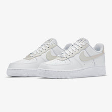 Women's Nike Air Force 1 '07 "Light Bone" (Summit White/Light Bone/Deep Royal)(315115-168)