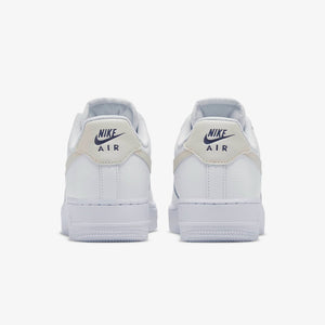 Women's Nike Air Force 1 '07 "Light Bone" (Summit White/Light Bone/Deep Royal)(315115-168)