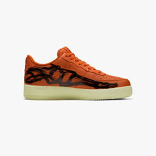 Nike Air Force 1 QS "Skeleton Glow" 2020 Halloween Pack (Starfish/White/Black)(CU8067-800)