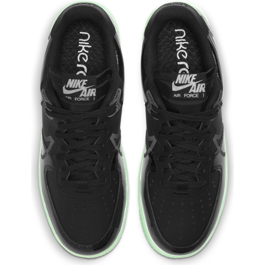 Air force 1 react d/ms/x black clearance