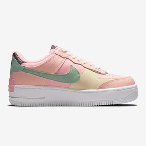 Women's Nike Air Force 1 Shadow (Arctic Punch/Crimson Tint/Green Glow/Barely Volt)(CU8591-601)