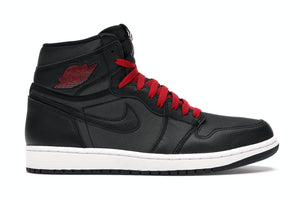 Air Jordan 1 Retro High "Black Satin Gym Red" (555088-060)