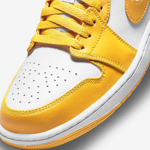 Air Jordan 1 Low "Pollen" (White/Pollen)(553558-171)