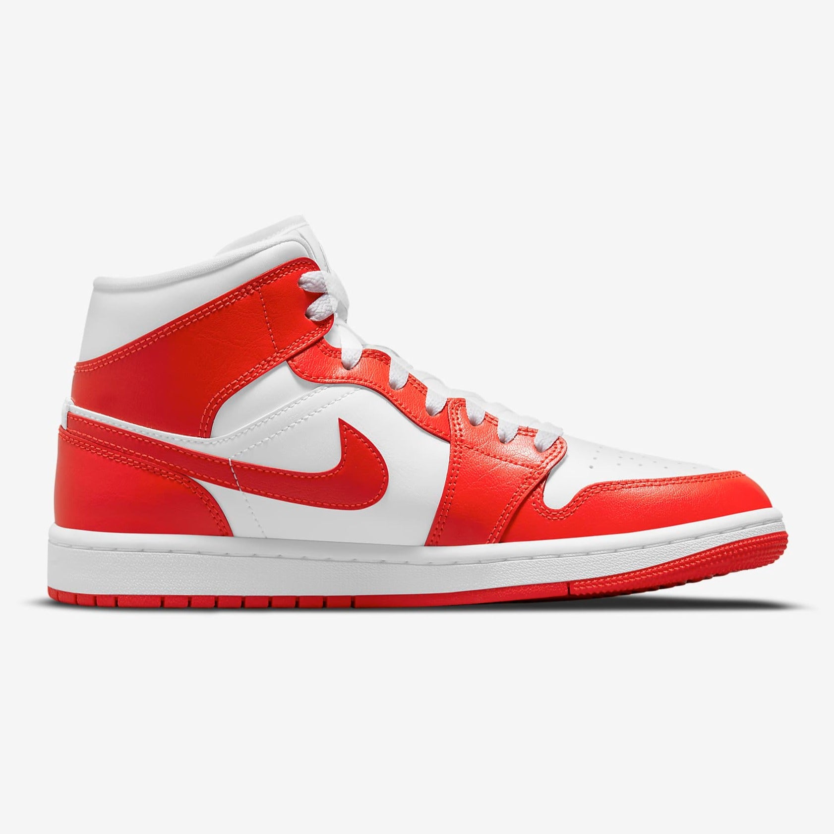 Red white hot sale jordan 1s