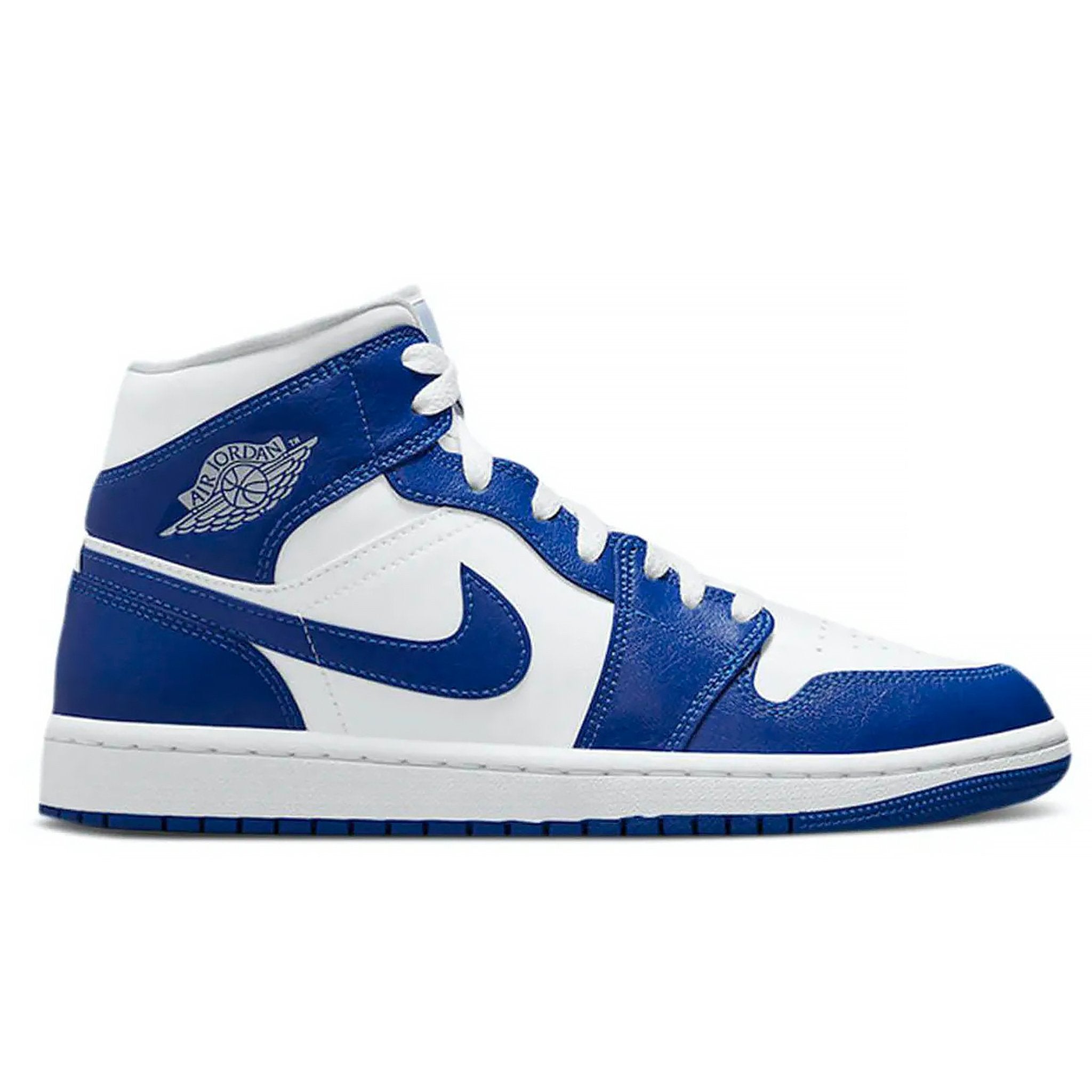 Diffused Blue Blue Air Jordan Mid Womens Mid Blue And White Low