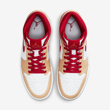 Men's Air Jordan 1 Mid "Light Curry Red" (554724-201)