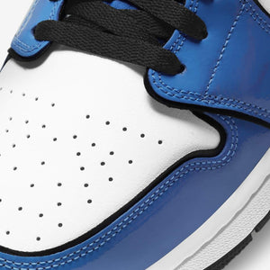 Men's Air Jordan 1 Mid SE "Signal Blue Outline" (DD6834-402)