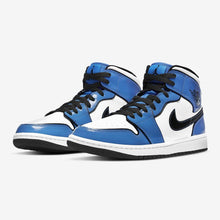 Men's Air Jordan 1 Mid SE "Signal Blue Outline" (DD6834-402)