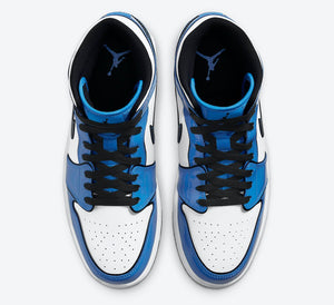 Men's Air Jordan 1 Mid SE "Signal Blue Outline" (DD6834-402)