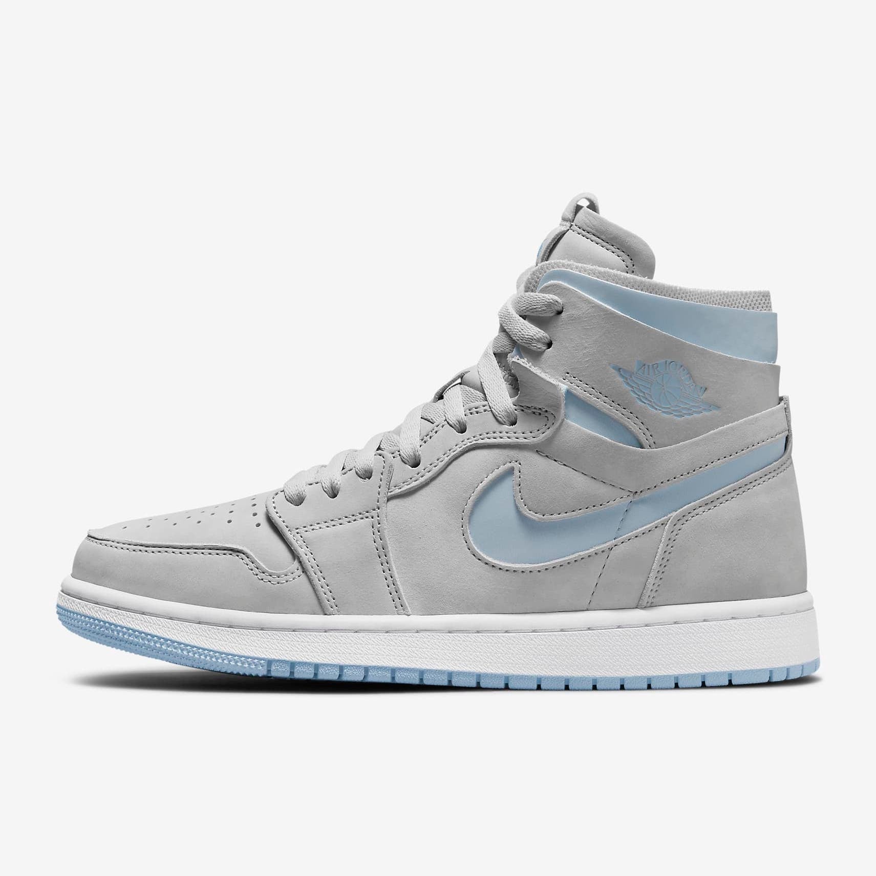 Women's Air Jordan 1 High Zoom Comfort (Grey Fog/White/Celestine Blue) –  Trilogy Merch PH