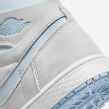 Women's Air Jordan 1 High Zoom Comfort (Grey Fog/White/Celestine Blue)(CT0979-004)