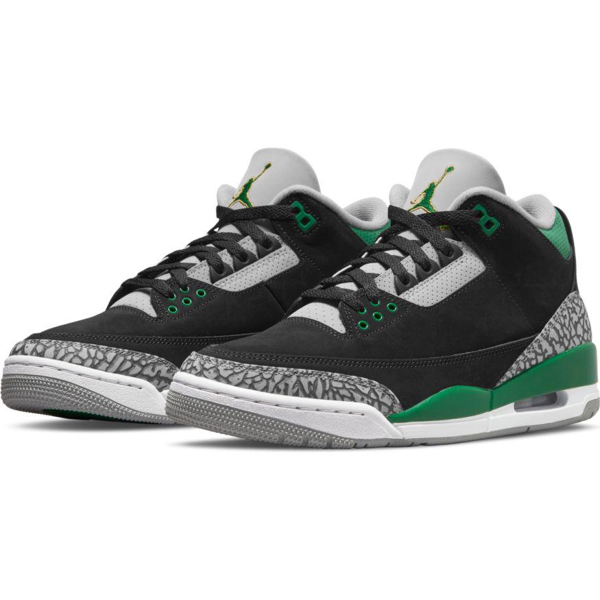 Shoes Jordan Green And Black Men's Air Jordan Retro