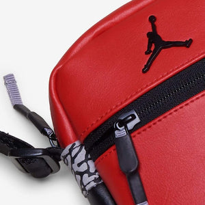 Air Jordan 3 Retro "Red Cement" Festival Sling Bag (Fire Red/Black/Cement Gray)(9A0420-U10)