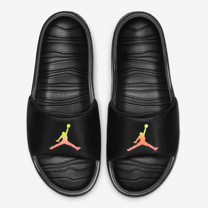 Air Jordan Break "Ombre Logo" Slides (Black/Sunset/Orange/Green)(AR6374-008)