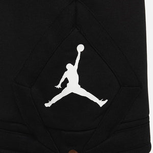 Men's Air Jordan Jumpman Diamond Fleece Shorts (Black/White)(DA9824-010)