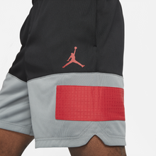 Men's Air Jordan "Statement" Dri-Fit Shorts (Black/Smoke Grey/Gym Red)(CZ4766-010)