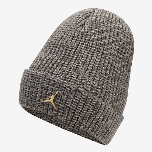 Air Jordan Utility Beanie (Carbon Heather/Metallic Gold)(DM8272-091)