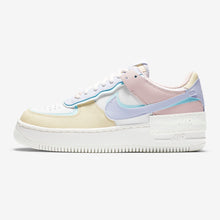 Women's Nike Air Force 1 Shadow "Pastel" (Summit White/Glacier Blue/Fossil/Ghost)(CI0919-106)