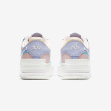 Women's Nike Air Force 1 Shadow "Pastel" (Summit White/Glacier Blue/Fossil/Ghost)(CI0919-106)