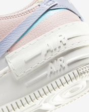 Women's Nike Air Force 1 Shadow "Pastel" (Summit White/Glacier Blue/Fossil/Ghost)(CI0919-106)