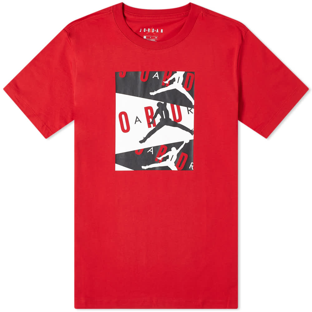 Air jordan red shirt online