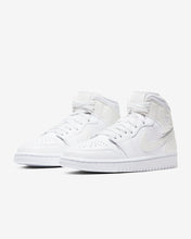 Women's Air Jordan 1 Mid "Ivory" (Ivory/White)(BQ6472-112)