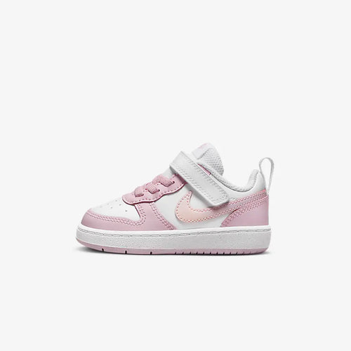 Baby & Toddlers Nike Court Borough Low 2 SE (White/Pink Foam)(DQ0493-100)