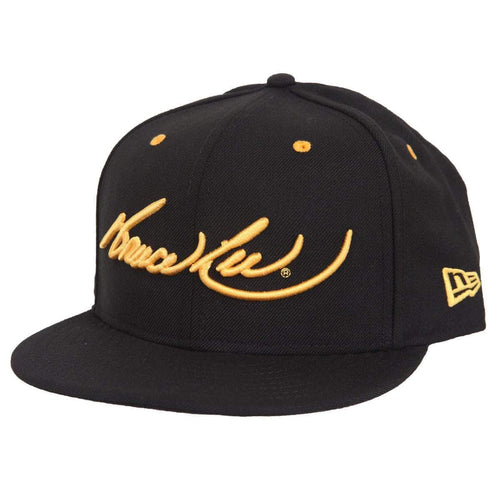 New Era x Bruce Lee Signature 9FIFTY Snapback Cap (Black)