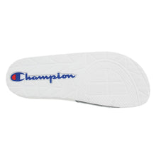 Champion IPO Jock Split Slides (White/Navy)