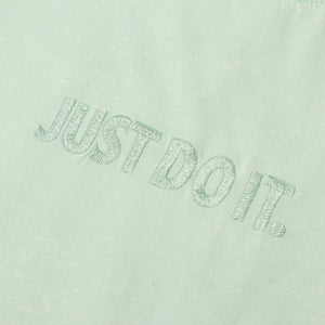 Men's Nike "Just Do It" Embroidered Tee (Pistachio)(Loose Fit)(CT4572-321)