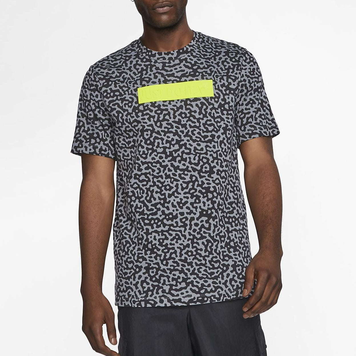 Grey and volt nike shirt hotsell