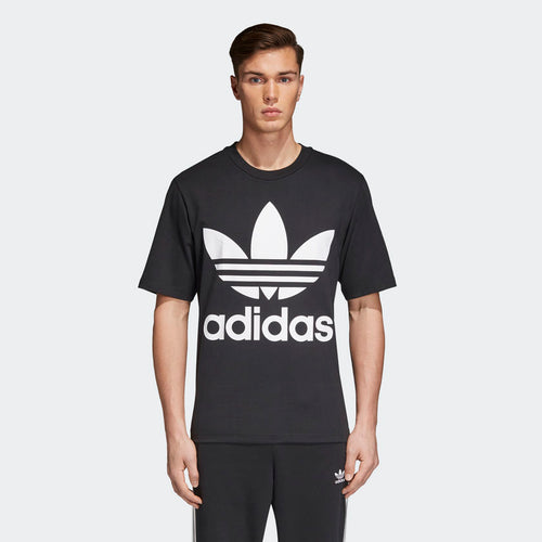 Adidas Originals Trefoil Oversized Tee (Black)