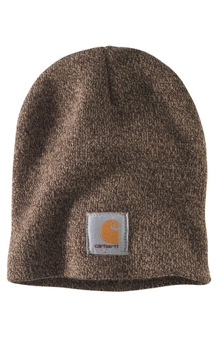 Carhartt A205 Acrylic Knit Hat (Dark Brown Sandstone - 247)