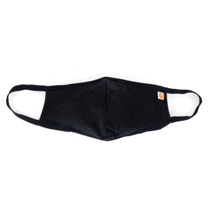 Carhartt Cotton Blend Ear Loop Face Mask (Black - N04)(105083)