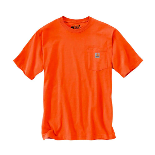 Carhartt K87 Workwear Pocket T-Shirt (Brite Orange - BOG)(Loose fit)