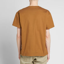 Carhartt WIP Chase Embroidered Tee (Hamilton Brown & Gold)(Regular Size)