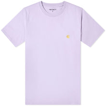 Carhartt WIP Chase Embroidered Tee (Soft Lavender & Gold)(Regular Size)