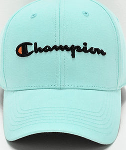 Champion Classic Twill Strapback Dad Hat (Waterfall Green)