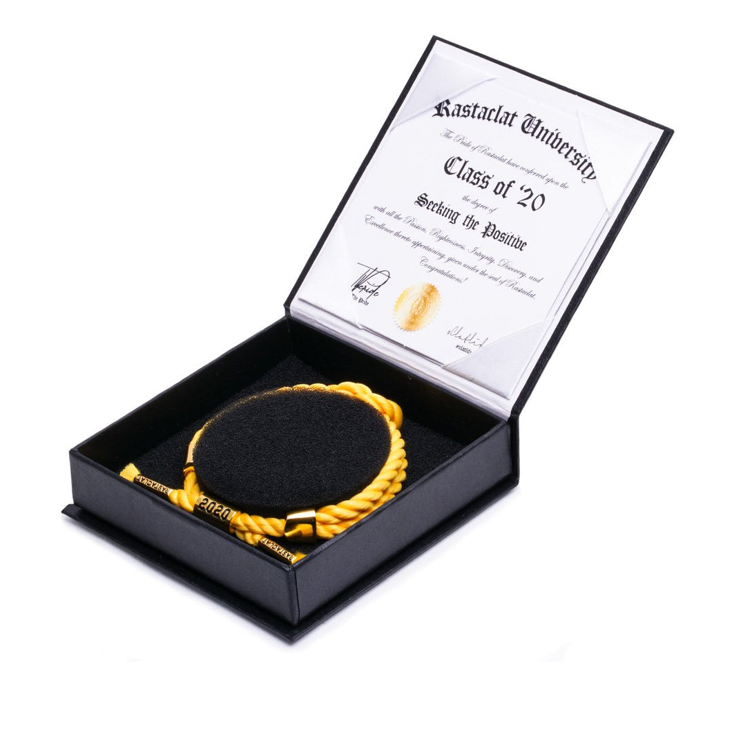 Rastaclat Knotaclat Congrats 2020 with box (Yellow Gradclat)