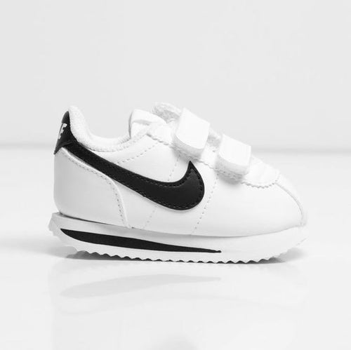 Nike Cortez Basic SL Baby & Toddler Shoe (White Black)