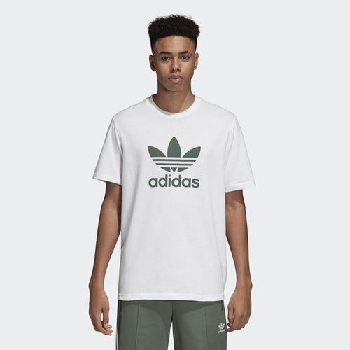 Adidas Originals Trefoil Tee (White/Green)